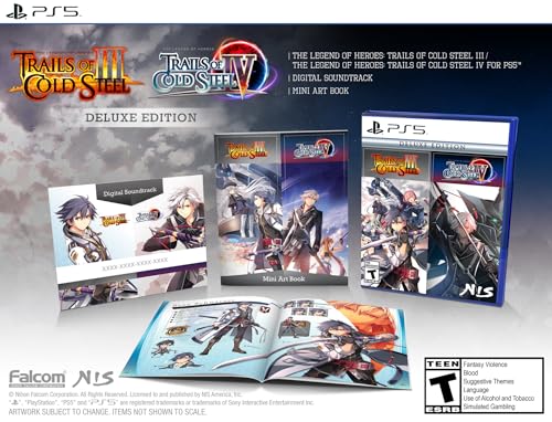 The Legend of Heroes: Trails of Cold Steel III / The Legend of Heroes: Trails of Cold Steel IV - Deluxe Edition (輸入版:北米) - PS5