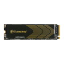 トランセンド 500GB SSD M.2(2280) NVMe PCIe Gen4×4最大転送速度 4,800MB/sTS500GMTE245S-E