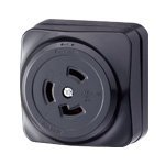 パナソニック(Panasonic) 接地2P30A 引掛露出コンセント ブラック WK2330