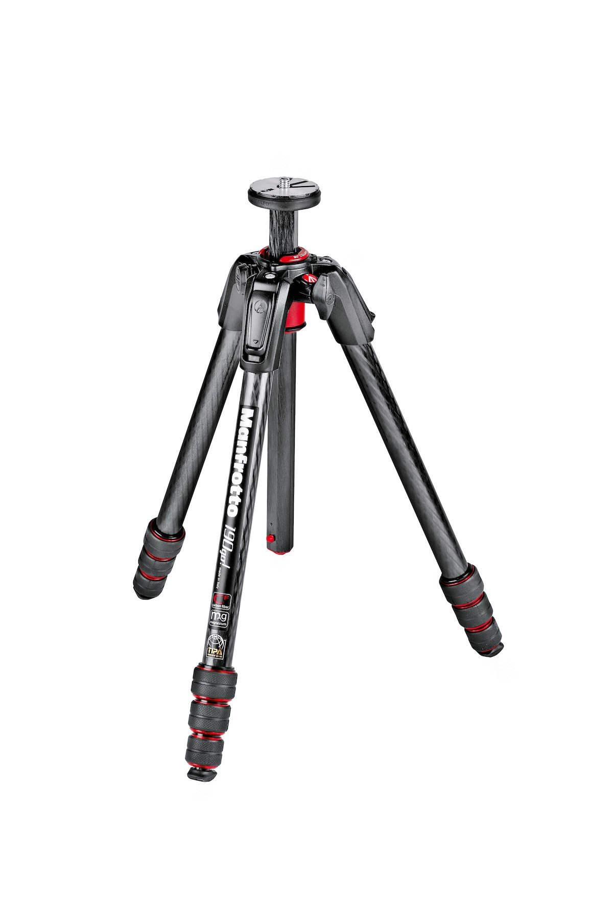 Manfrotto 190go! M-lock カーボンファイバー三脚4段 ブラック MT190GOC4