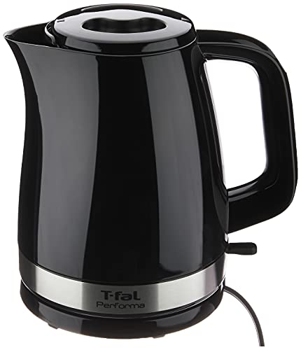 電気ケトル ティファール(T-fal) オンライン限定 ティファール パフォーマ ブラック 電気ケトル1.5L 大容量 空焚き防止 自動電源OFF フタ取り外し可 お手入れ簡単 KO1548JP