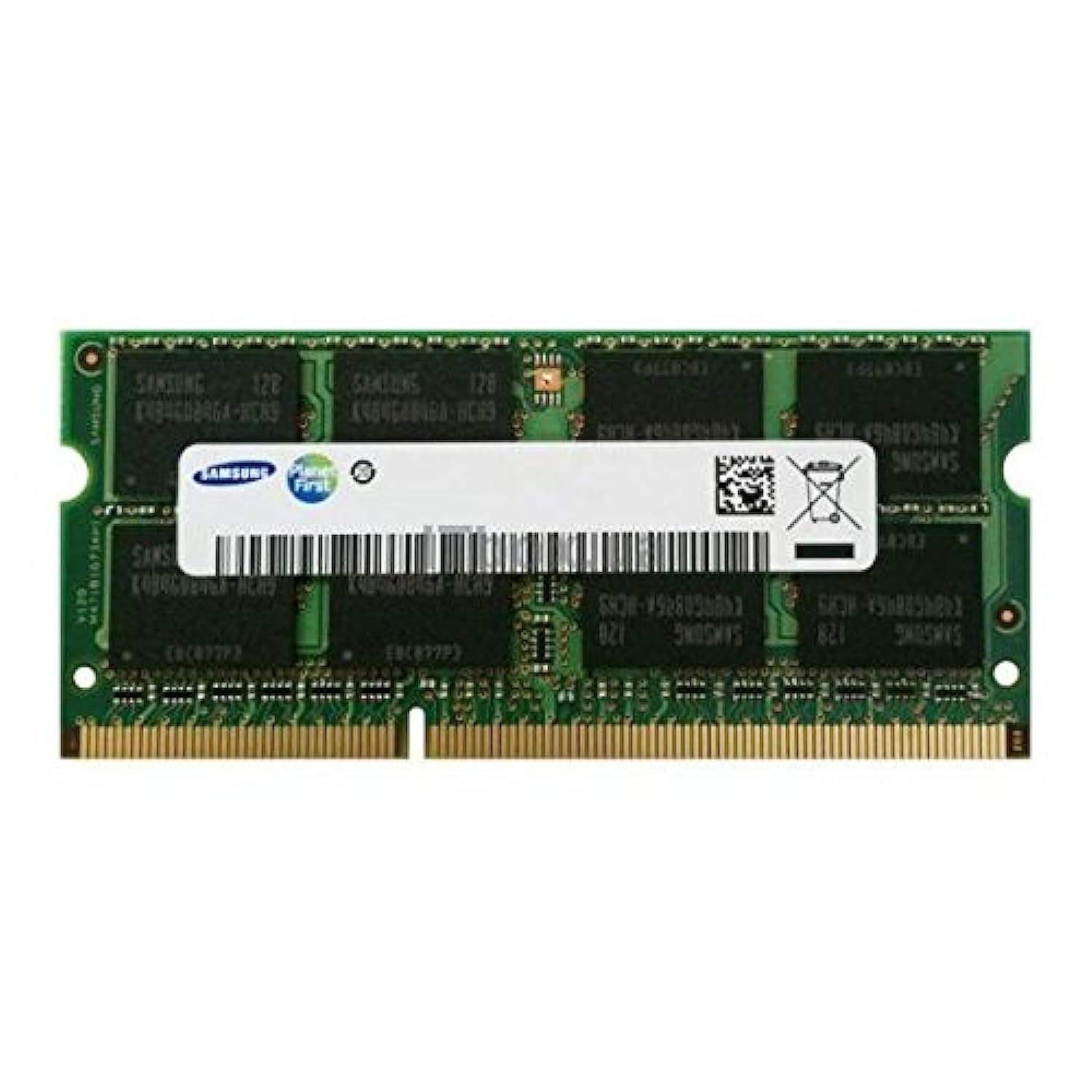Samsung original 8GB (1 x 8GB) 204-pin SODIMM, DDR3 PC3L-12800, 1600MHz ram memory module for laptops (M471B1G73EB0-YK0) by Samsung