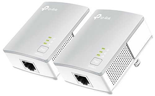 TP-Link PLCアダプター TL-PA4010 KIT 有線LAN コンセント LAN 2台 キット 総務省指定 白