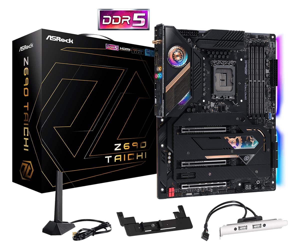 ASRock ޥܡ Z690 Taichi Intel 12CPU(LGA1700)б Z690 ATX ޥܡ Ź