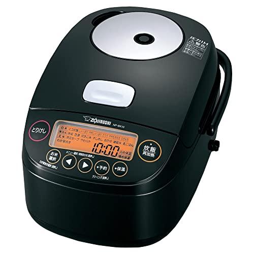 象印マホービン(ZOJIRUSHI) 象印 圧力IH炊飯ジャー（5.5合炊き） ブラック極め炊き NP-BK10-BA