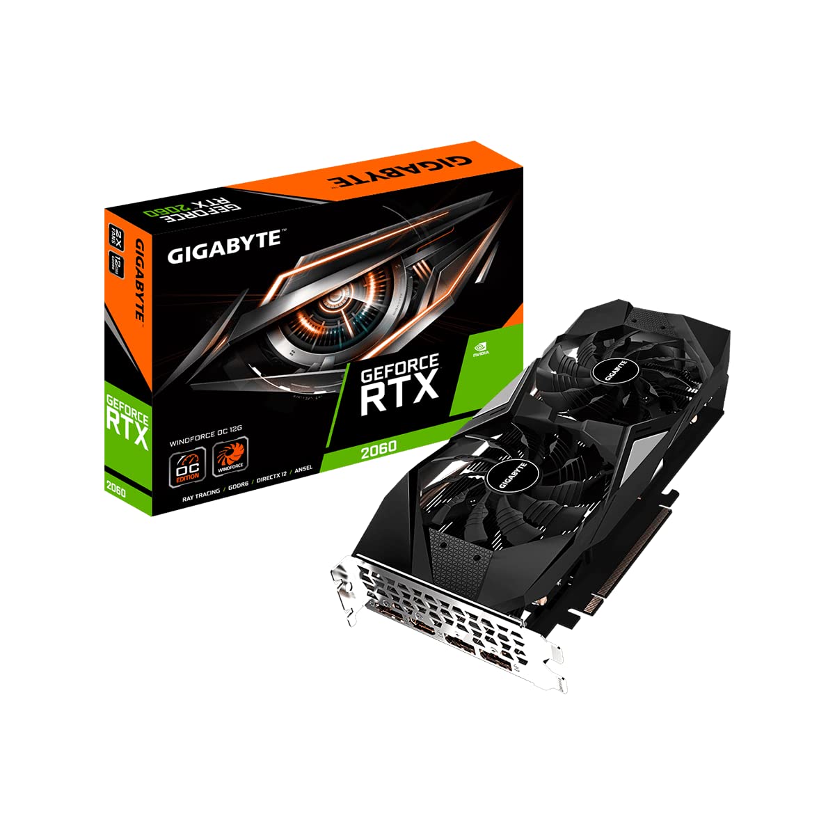 楽天GOODWOODSGIGABYTE NVIDIA GeForce RTX2060 搭載 グラフィックボード GDDR6 12GB 国内正規代理店品 GV-N2060WF2OC-12GD