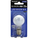 パナソニック ケース販売 5個セット ミニクリプトン電球 110V 25W形 ホワイト E17口金 LDS110V22WWK_set