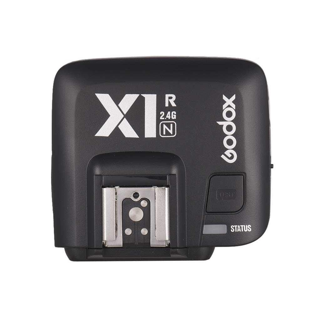 Godox X1R N TTL 2.4 G ワイヤレス フラッシュ トリガー レシーバー 遠隔制御可能 ニコン デジタル一眼レフ カメラ用 [並行輸入品]