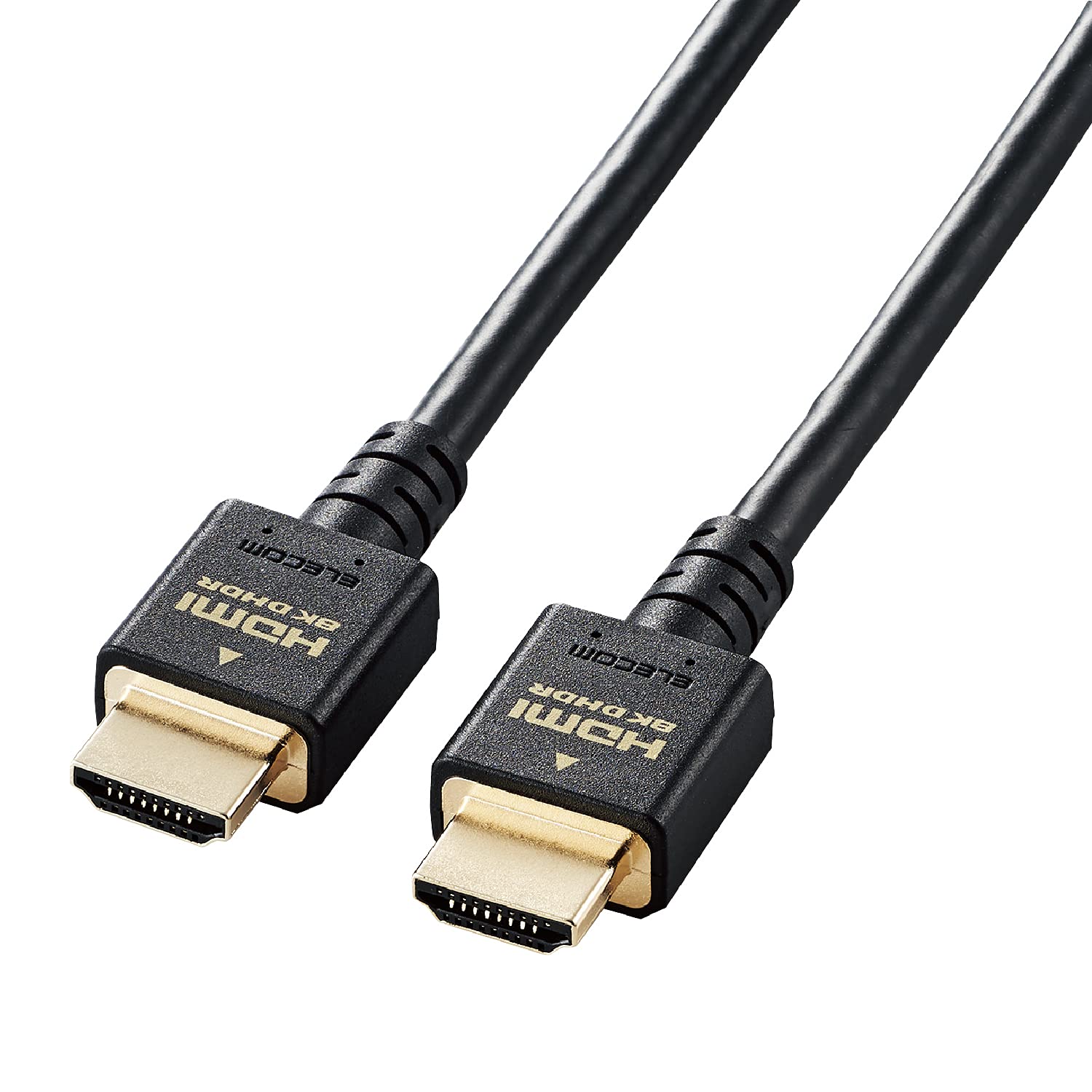 エレコム HDMI 2.1 ケーブル ウルトラハイスピード 3m Ultra High Speed HDMI Cable認証品 8K(60Hz) 4K(120Hz) 48Gbps 超高速 PS5 / PS4 Nintendo Switch 対応 7680×4320 eARC VRR 黒 ブラック CAC-HD21E30BK