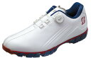 BRIDGESTONE GOLF(ブリヂストンゴルフ) ゴルフシューズゼロスパイク バイター ワイド SHG380 メンズ トリコロール 26.5 cm 4E