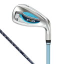 DUNLOP(ダンロップ) XXIO ゼクシオ サーティーン レディース アイアンセット 5本 MP1300L シャフト カーボン 右 ブルー 番手#: 7-9...