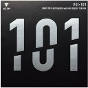 ヴィクタス(VICTAS) 卓球 表ソフトラバー VO101 020202 ブラック 1.8サイズ