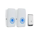 『バッテリー不要配線不要』AURTEC ワイヤレスチャイム ワイヤレスベル 送信機1台受信機2台 ドアベル 玄関チャイム 呼び出しチャイムセット インターホン ...