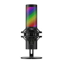 HyperX QuadCast 2 S コンデンサーマイク USBマイク RGBライティング ブラック テレワーク/ストリーマー/コンテンツクリエーター/ゲーマ...