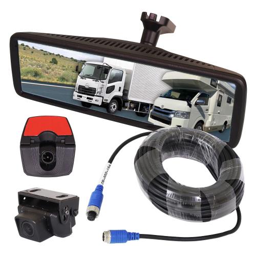 MAXWIN ドライブレコーダー ミラー型 2カメラ 前後同時録画 キャンピングカー トラック 24V車 大型車 ..