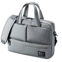 サンワサプライ カジュアルPCバッグ 13.3型ワイド対応 グレー BAG-CA11GY