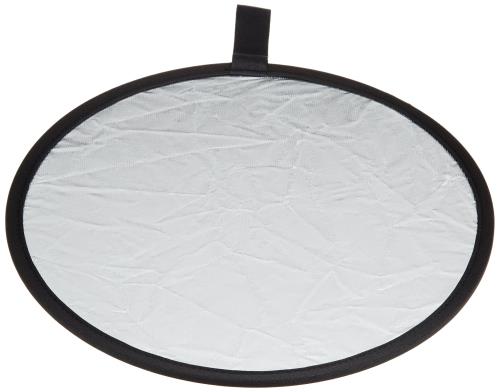 ハクバ HAKUBA 撮影補助用品 レフ板プロ 12インチ (直径約30.5cm) シルバー/ホワイト KRF-P12SW 丸レフ ポートレート 撮影用 反射板 リフレクター 折り畳み式