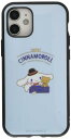 グルマンディーズ サンリオキャラクターズ IIIIfit iPhone12 mini(5.4インチ)対応ケース シナモロール SANG-51CN ライトブルー