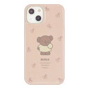 グルマンディーズ ミッフィー iPhone 14 / 13 (6.1インチ) 対応 ソフトケース さくらんぼ MF-343B