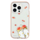 グルマンディーズ mofusand IIIIfit(イーフィット) iPhone 14 Pro / 13 Pro (6.1インチ) 対応 ケース さくらんぼ MOFU-07B