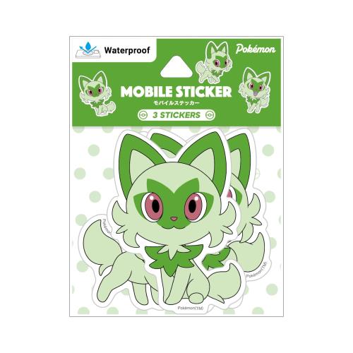 グルマンディーズ ポケットモンスター モバイルステッカー ニャオハ POKE-840H