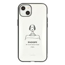 グルマンディーズ ピーナッツ IIIIfit(イーフィット) iPhone 14 Plus (6.7インチ) 対応 ケース スヌーピー SNG-703A
