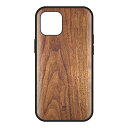 グルマンディーズ IIIIfit Premium(イーフィット プレミアム) iPhone 14 / 13 (6.1インチ) 対応 ケース ウォールナット IFT-114WN