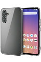 エレコム Galaxy A54 5G SC-53D SCG21 ケース 耐衝撃 四つ角エアークッション ハイブリッド素材 ワイヤレス充電対応 ストラップホール付き クリア PM-G233HVCKCR