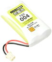 エルパ(ELPA) 電話機用充電池 シャープ他同等品 電池パック 2.4V 600mAh ニッケル水素充電池 TSC-004(2)
