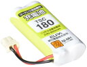 エルパ (ELPA) 電話機用充電池 シャープ他同等品 電池パック 2.4V 600mAh ニッケル水素充電池 TSC-180