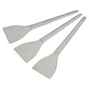 貝印 KAI お好み焼き もんじゃ ステンレス ヘラ 3本 セット 食洗機 対応 KAI KITCHEN シルバー 日本製 DH8151