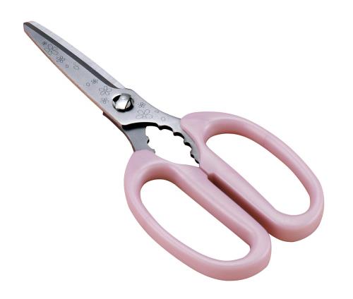 貝印 KAI キッチンはさみ ピンク 約幅16奥行7高さ1cm 関孫六桜 日本製 食洗機対応 387810