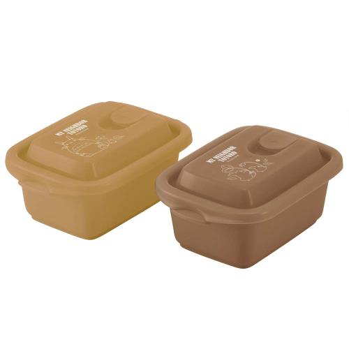 スケーター (skater) ふわっと 保存容器 300ml 2P おかず入れ シール容器 となりの ...