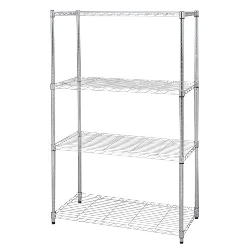 アイリスオーヤマ ラック メタルラック 本体 新モデル 幅91奥行46高さ151cm 4段 耐荷重75kg ポール径25mm スチールラック サビに強い 防サビ加工 棚 シェルフ SE-915E