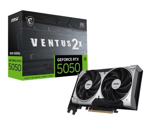 MSI GeForce RTX 5050 8G VENTUS 2X OC グラフィックスボード VD9272