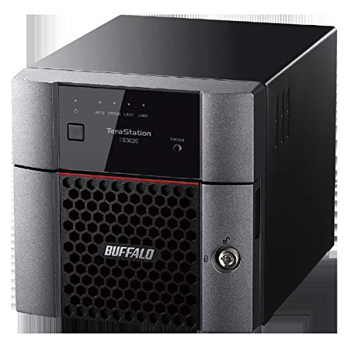 バッファロー TS3220DN0602 TeraStation TS3220DNシリーズ 2ベイデスクトップNAS 6TB