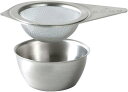 KOGU 茶考具 ティーストレーナー 日本製 ステンレス ストレーナー 茶こし 茶漉し 受け皿付き お茶 紅茶 ツヤ消し仕上げ 燕三条 40637 プレゼント ...