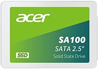 エイサー Acer SA100-480GB 3D NAND SATA 2.5インチSSD 最大読み取り速度560MB/s最大書き込み速度500MB/s三年 国内正規代理店品