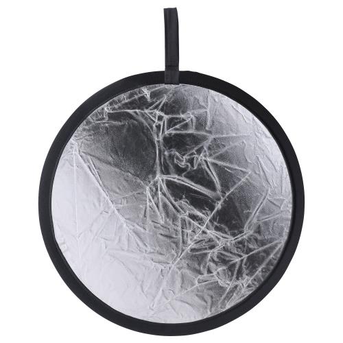 ハクバ HAKUBA 撮影補助用品 レフ板プロ 22インチ (直径約56cm)シルバー/ホワイト KRF-P22SW 丸レフ ポートレート 撮影用 反射板 リフ..