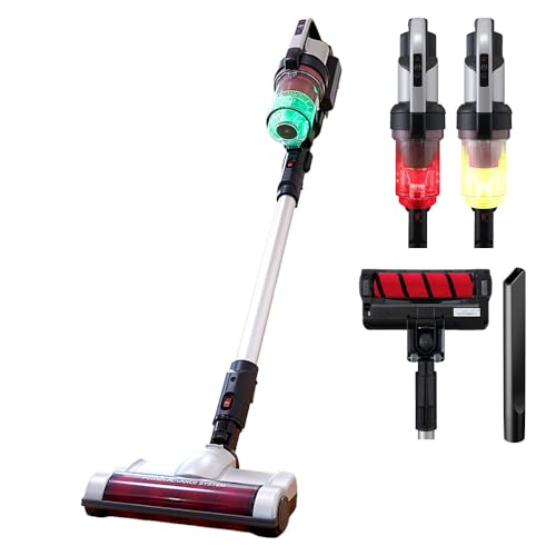 アイリスオーヤマ 掃除機 コードレス サイクロン スティッククリーナー 2WAY 自走式パワーヘッド 髪の..