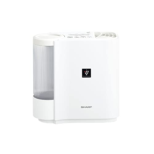 シャープ 加湿器 気化式 HV-R30-W ホワイト 容量2.4L/加湿量290mL 8畳 パーソナルタイプ DCモーター 省..