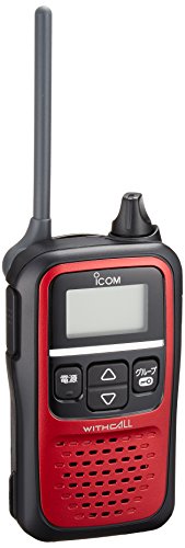 アイコム 特定小電力トランシーバー 20ch メタリックレッド IC-4110R