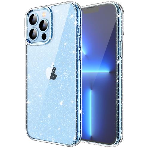 JETech iPhone13ProMax (13 Pro Max 6.7インチ専用) きらきら ケース ブリンブリン 衝撃吸収 バンパーカバー かわいい キラキラ 女性用 (クリア) JETech iPhone13ProMax (13 Pro Max 6.7インチ専用) きらきら ケース ブリンブリン 衝撃吸収 バンパーカバー かわいい キラキラ 女性用 (クリア)