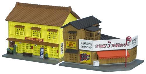 建物コレクション 建コレ111-4 薬膳カレー屋カラアゲ屋 ジオラマ用品 321132