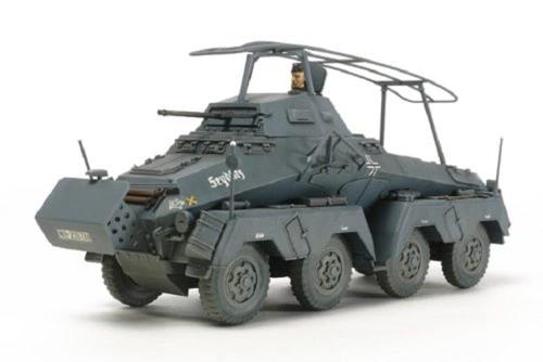 タミヤ(TAMIYA) 1/48 ミリタリーミニチュアシリーズ No.74 ドイツ陸軍 8輪装甲車 Sd.Kfz.232 プラモデ..