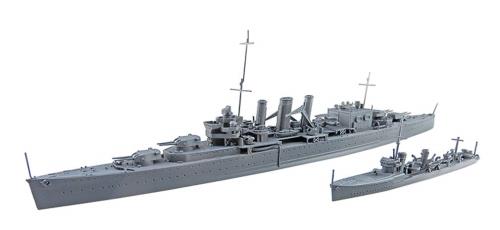 青島文化教材社 1/700 ウォーターラインシリーズ イギリス軍 重巡洋艦 コーンウォール インド洋セイロン沖海戦 プラモデル (メーカー初回受注限定生産)