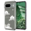 Spigen コラボレーション Pixel 8ケース クリア ストラップホール 米軍MIL規格 ウルトラハイブリッド ACS07561-XP01072 (クリスタルクリア/ドリームクラウド)