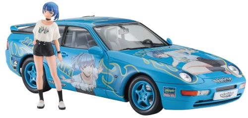 ハセガワ 1/24 ポルシェ 968 たまごガールズ 舞雪サラ w/フィギュア プラモデル SP615 (自動車)