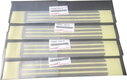 トヨタ(TOYOTA) モールディング テープ TAPE, MOULDING, NO.1 75895-28010 4枚セット