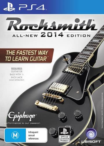 Rocksmith 2014 (with Real Tone Cable) - ロックスミス 2014 (リアルトーンケーブル 同梱版) (PS4) (..